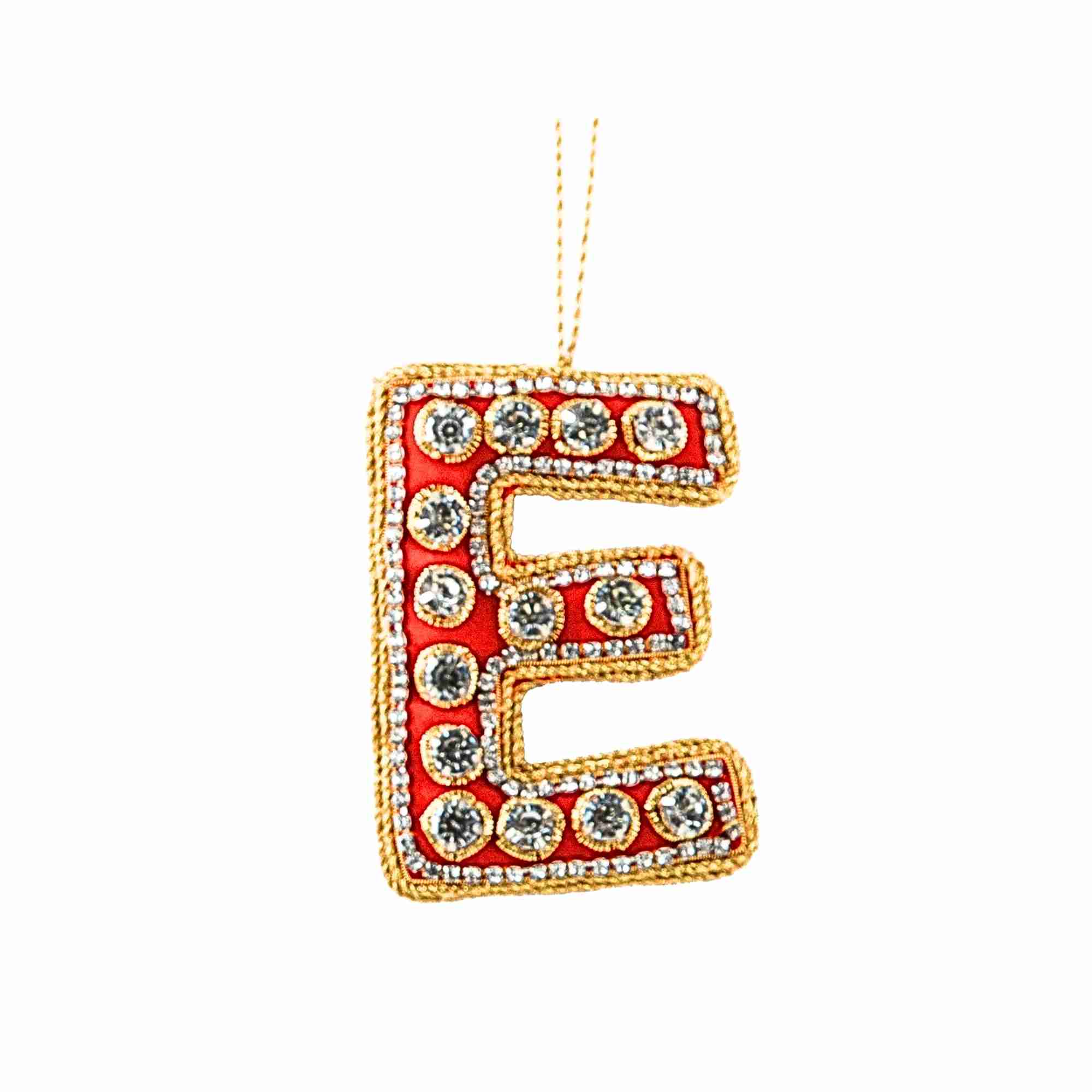 XMAS Zardozi Letter E