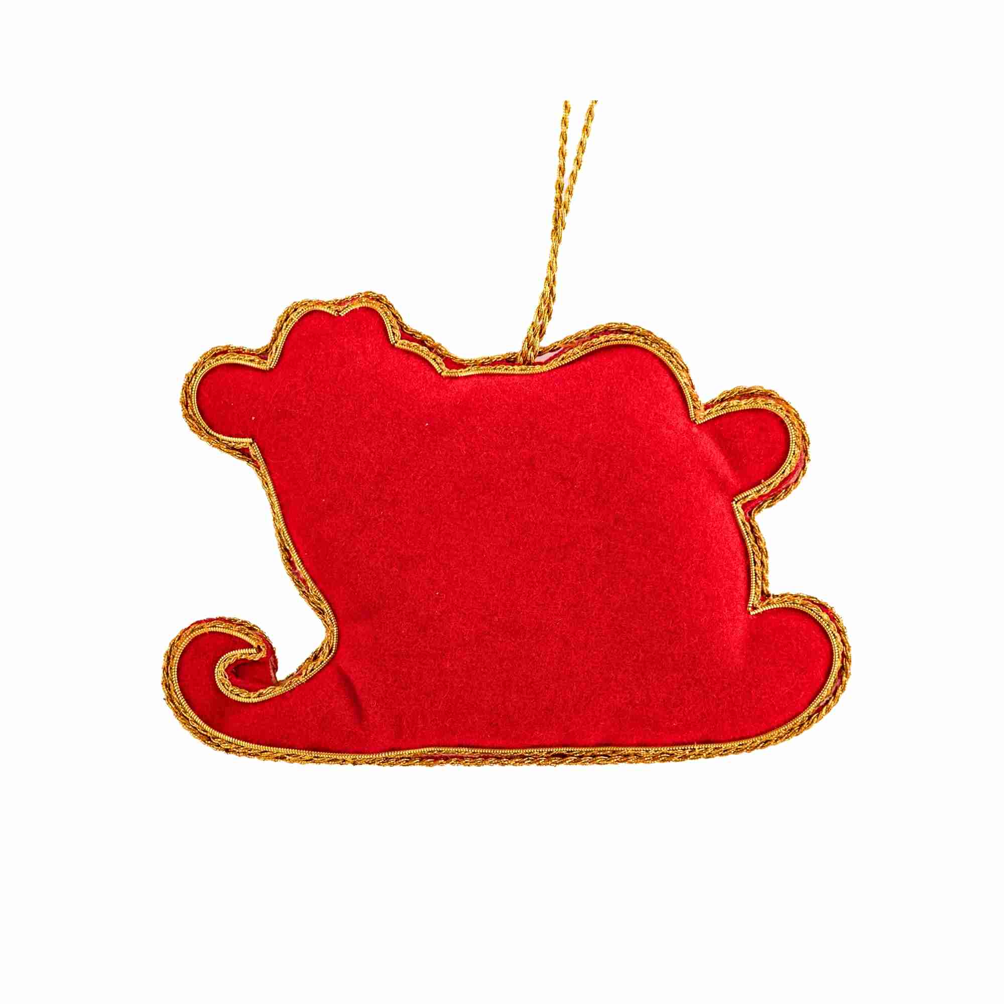 XMAS Zardozi Sleigh with Gifts