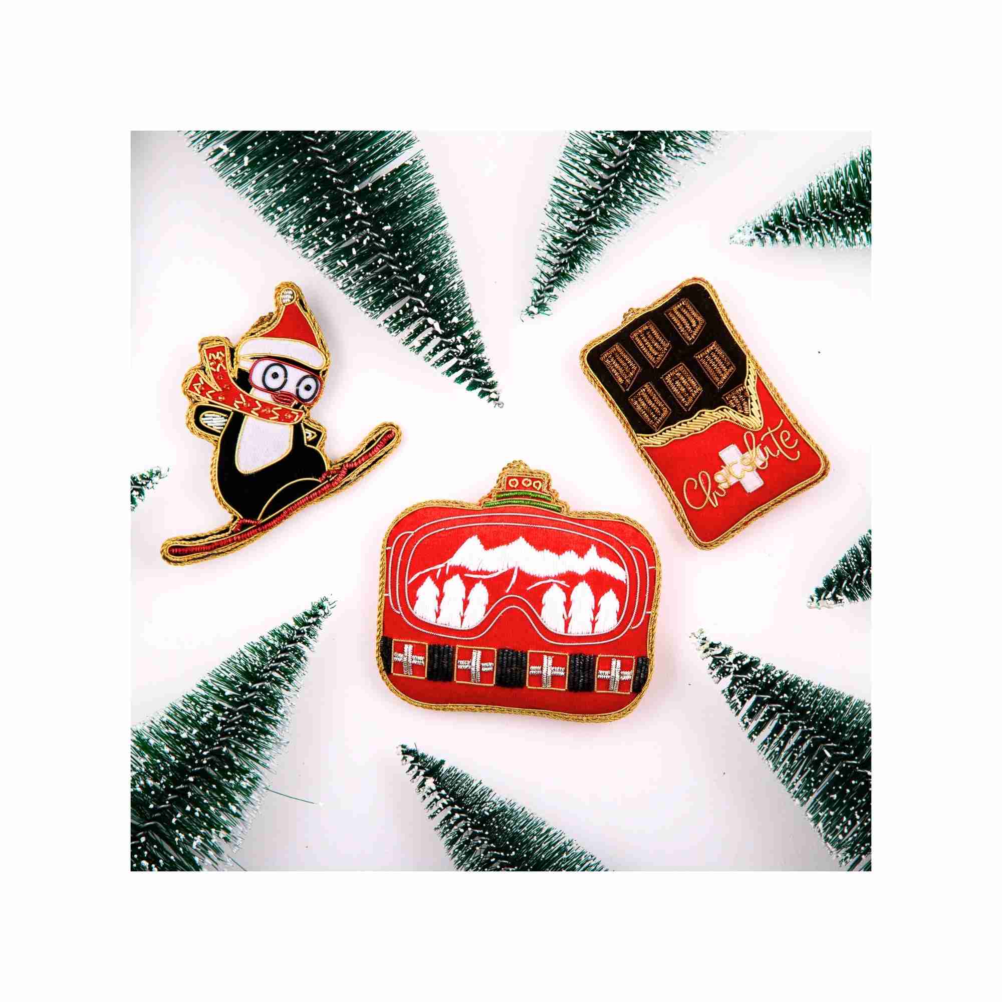 XMAS Zardozi Swiss Chocolate