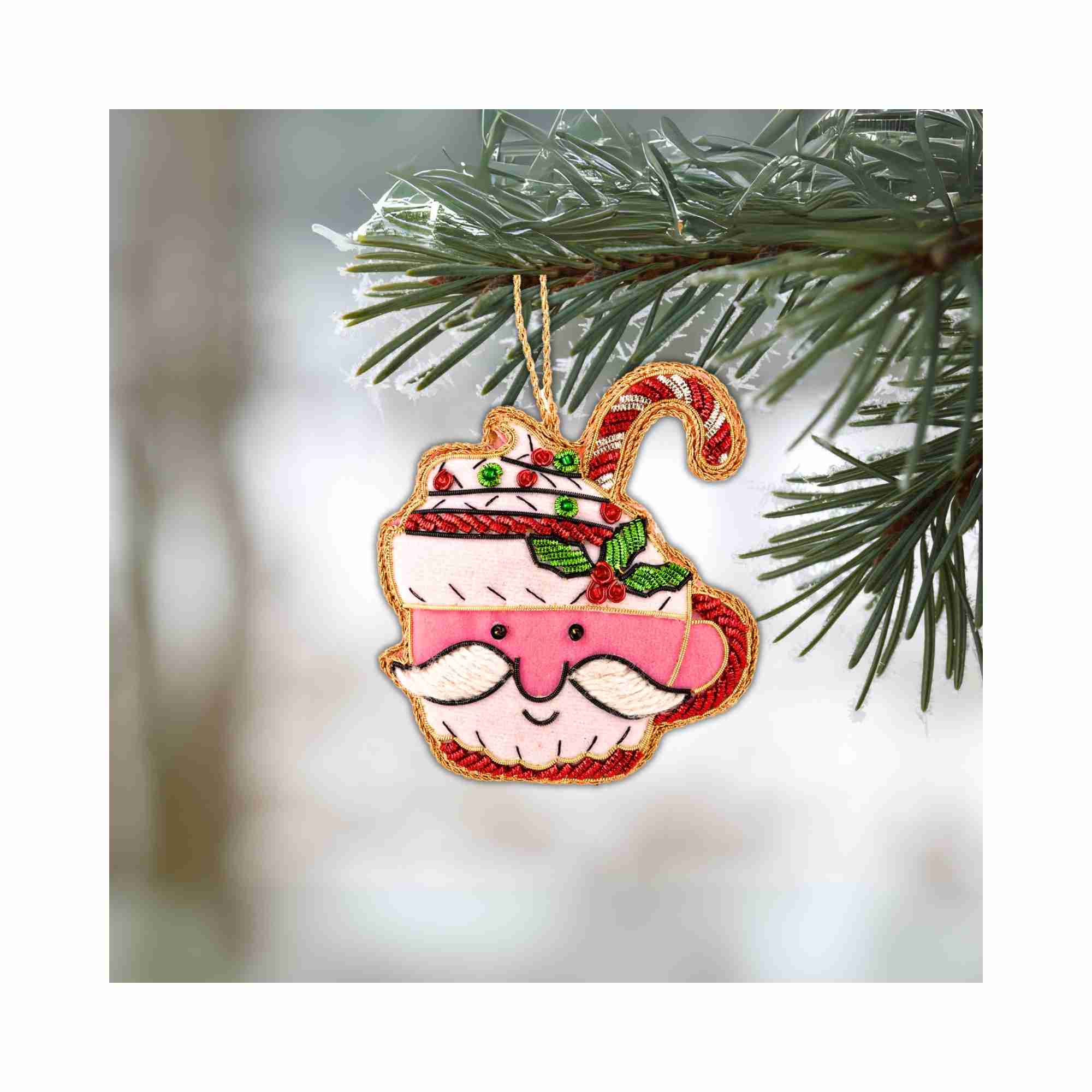 XMAS Zardozi Weihnachtsmannbecher