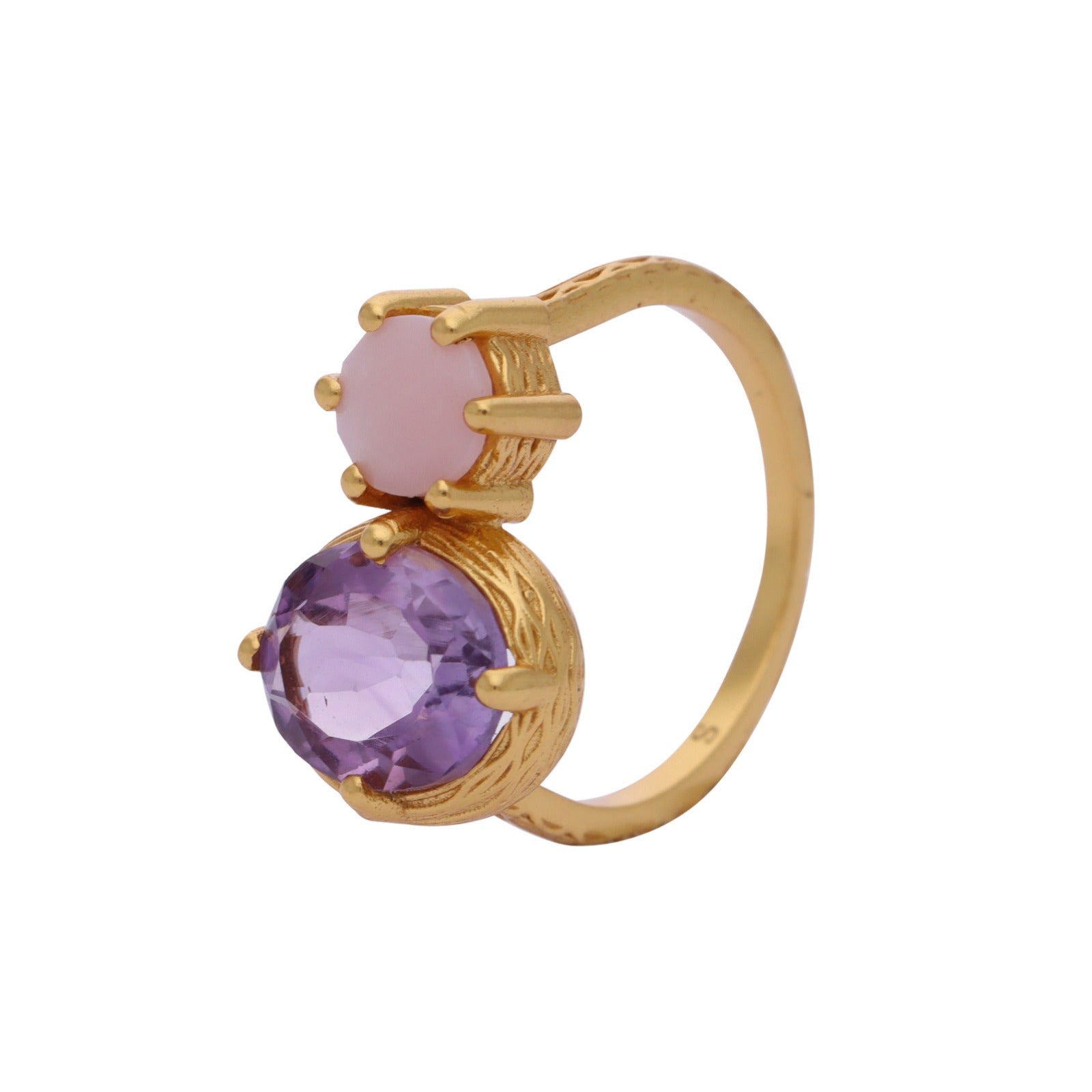 Kaleidoscope Toi et Moi Cocktail Ring