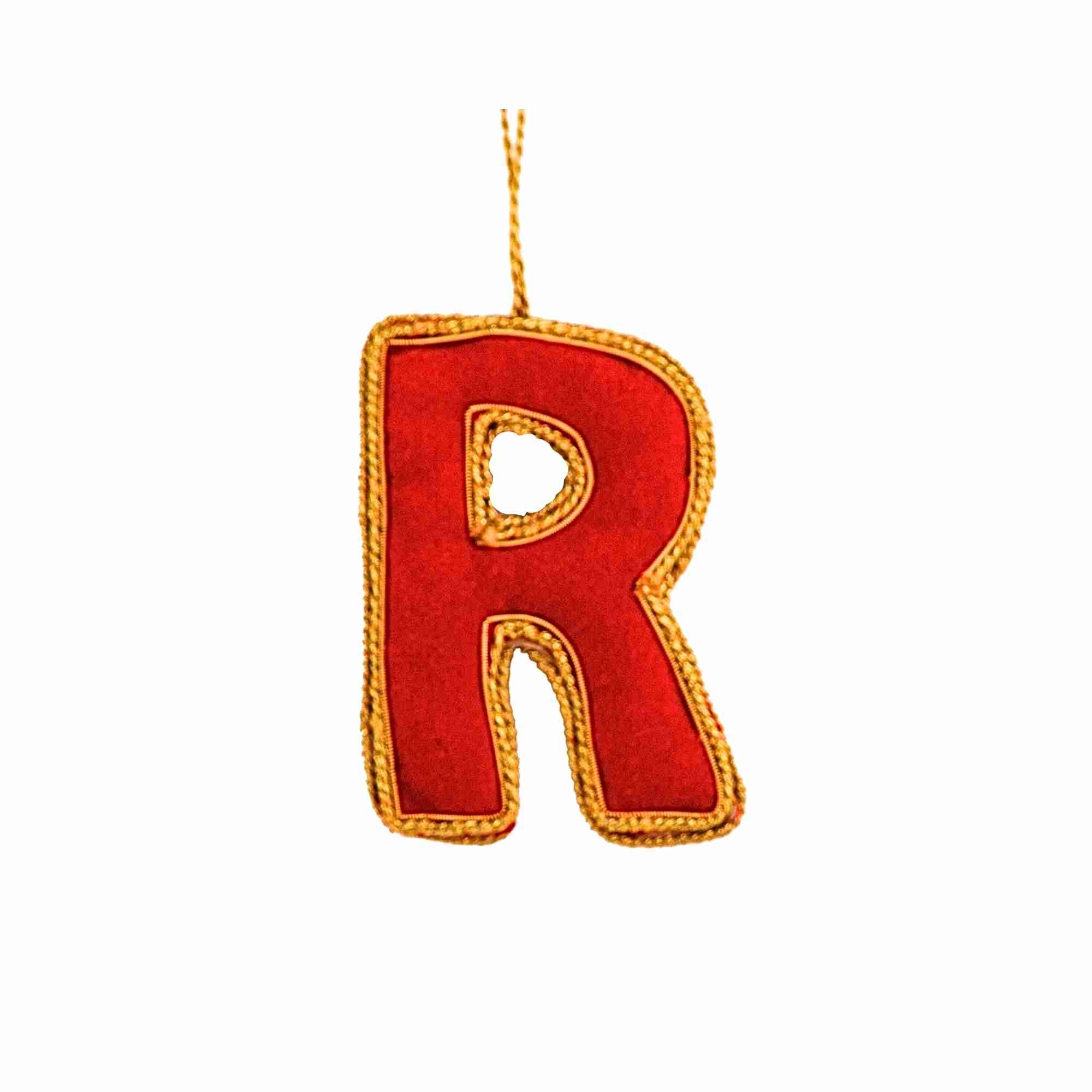 XMAS Zardozi Buchstabe R