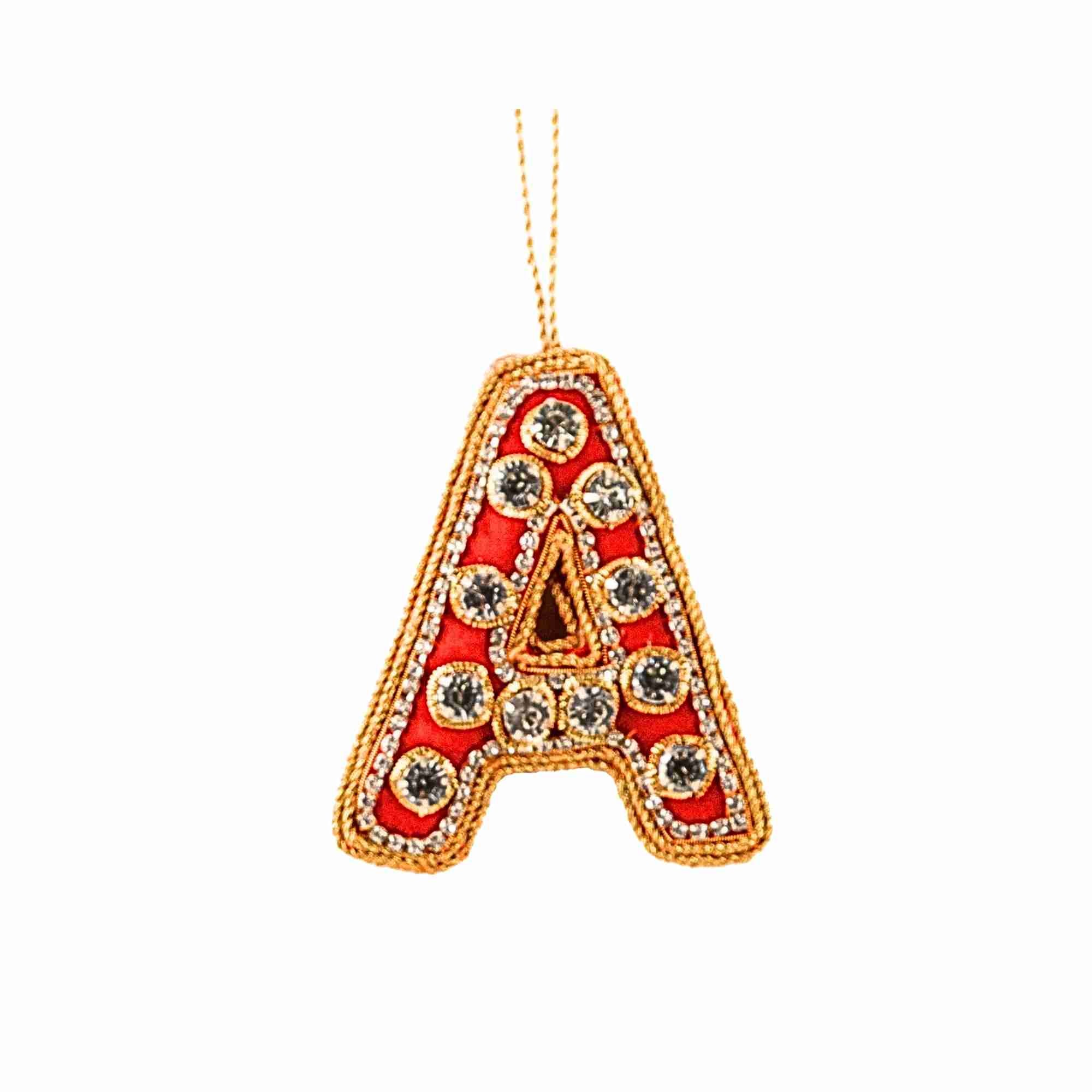 XMAS Zardozi Buchstabe A