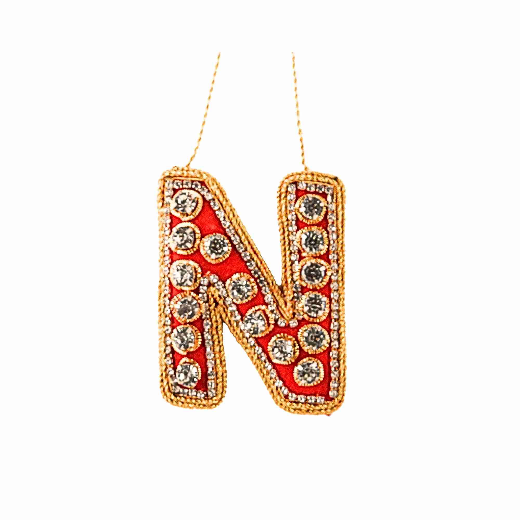 XMAS Zardozi Buchstabe N