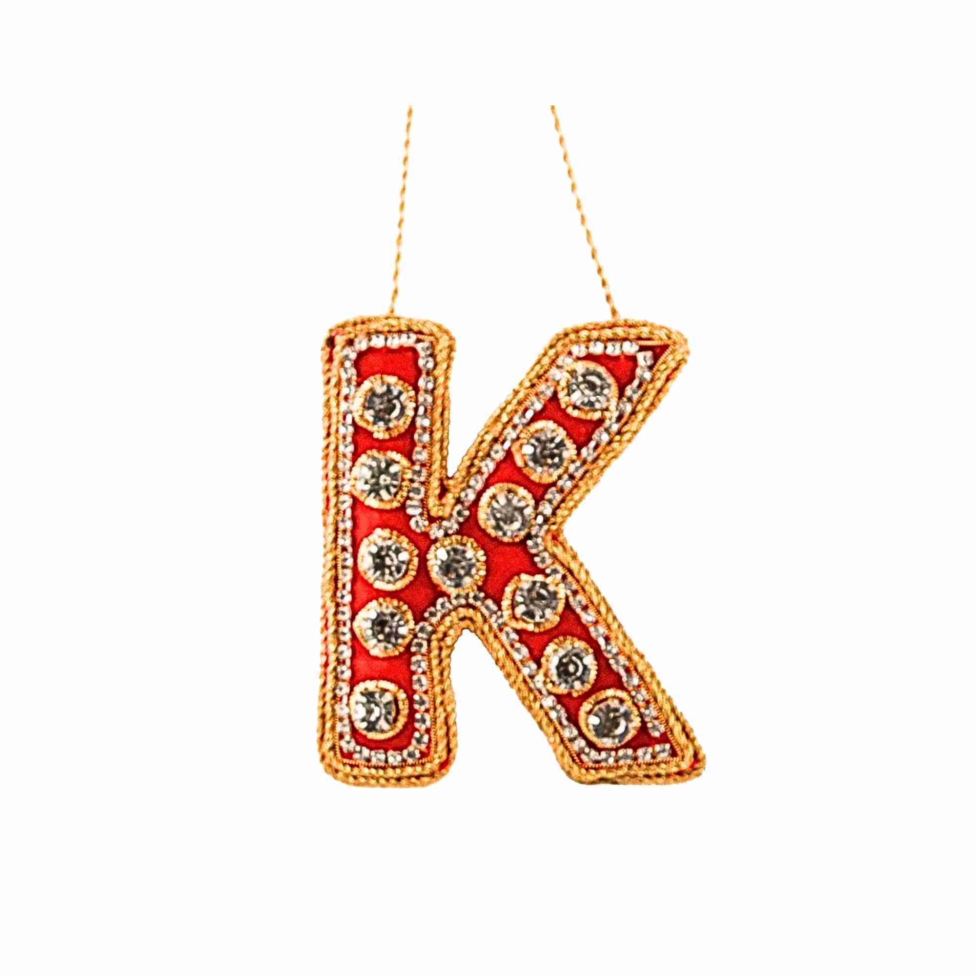 XMAS Zardozi Buchstabe K