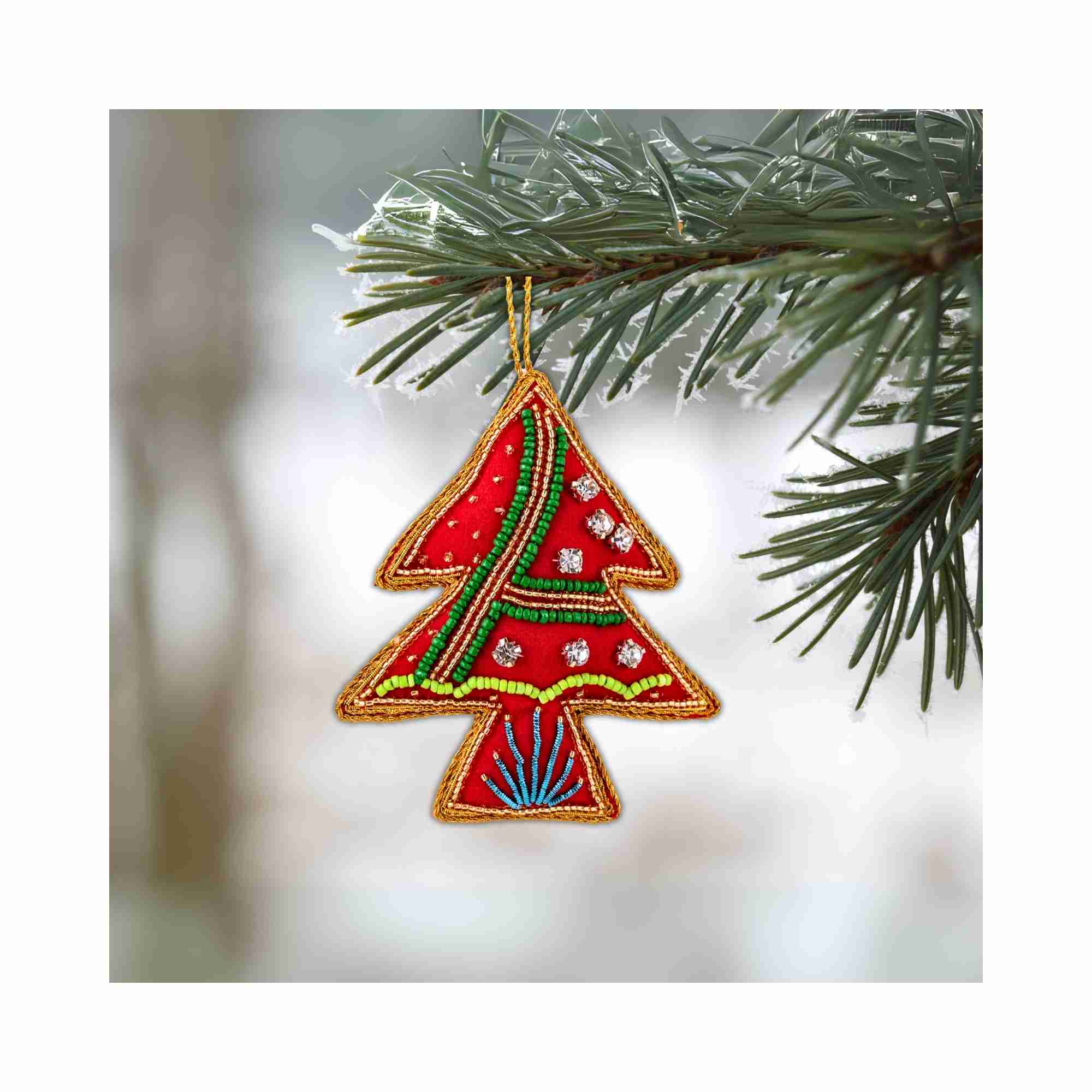 XMAS Zardozi Christmas Tree