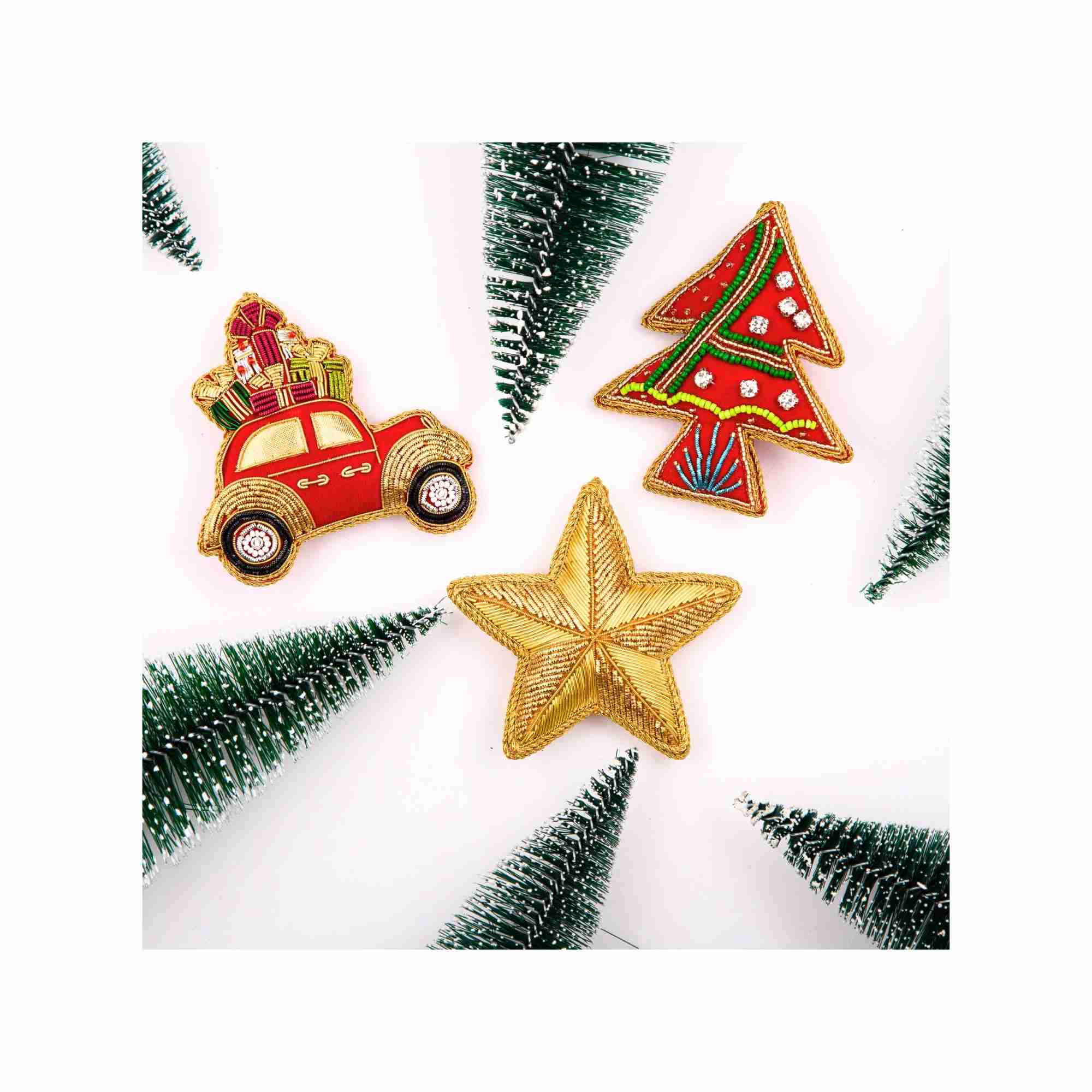 XMAS Zardozi Christmas Tree