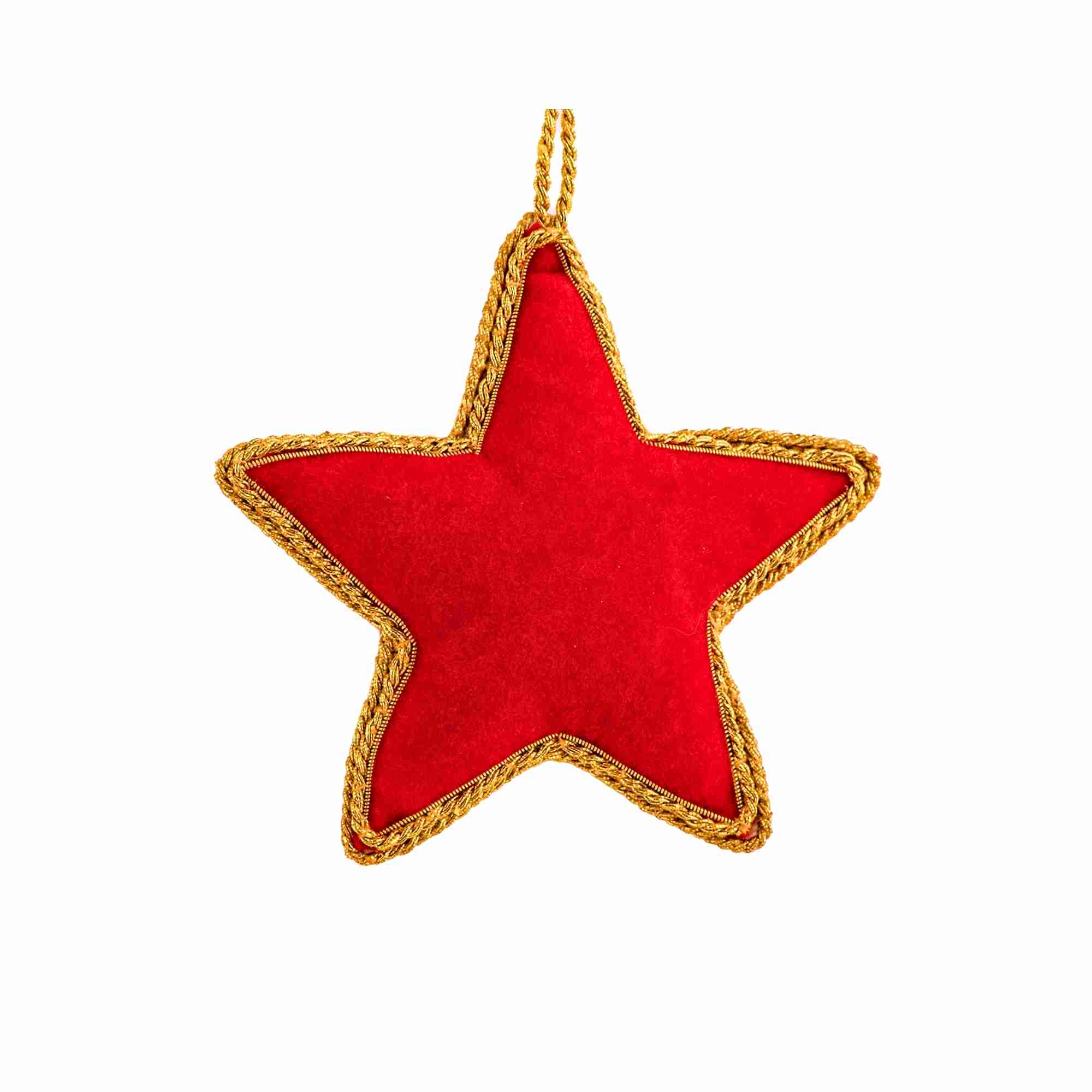 XMAS Zardozi Stern - Rot