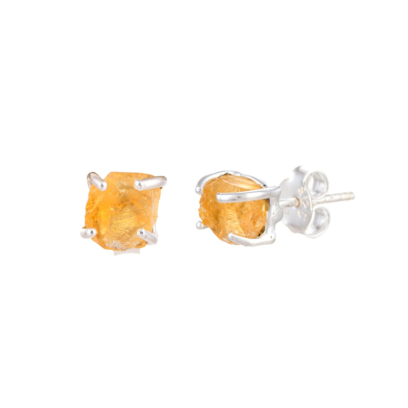 Abstract Rocks Single Stone Studs