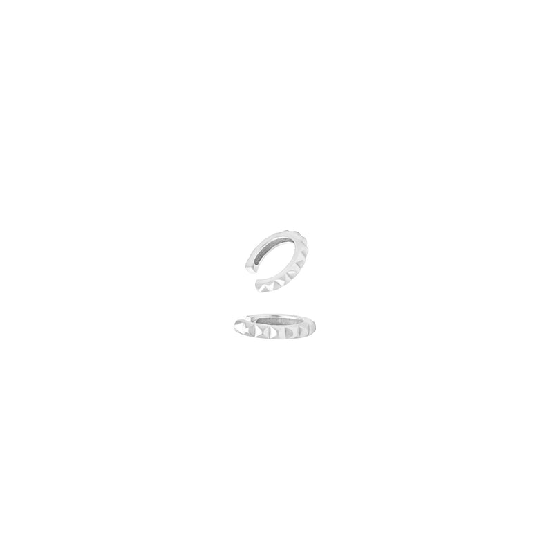 Pinnacle Ear Cuff Silver