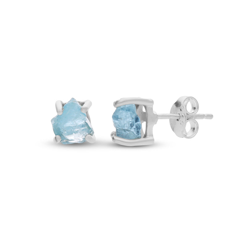 Abstract Rocks Single Stone Studs