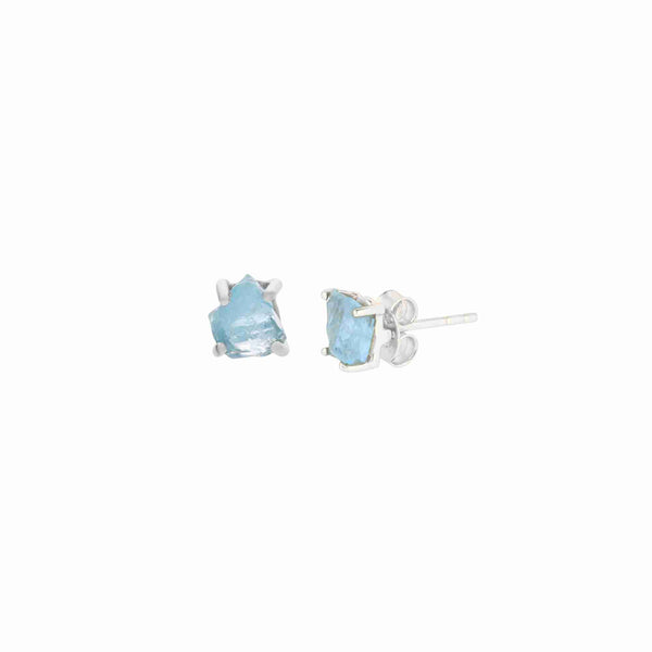 Abstract Rocks Single Stone Studs