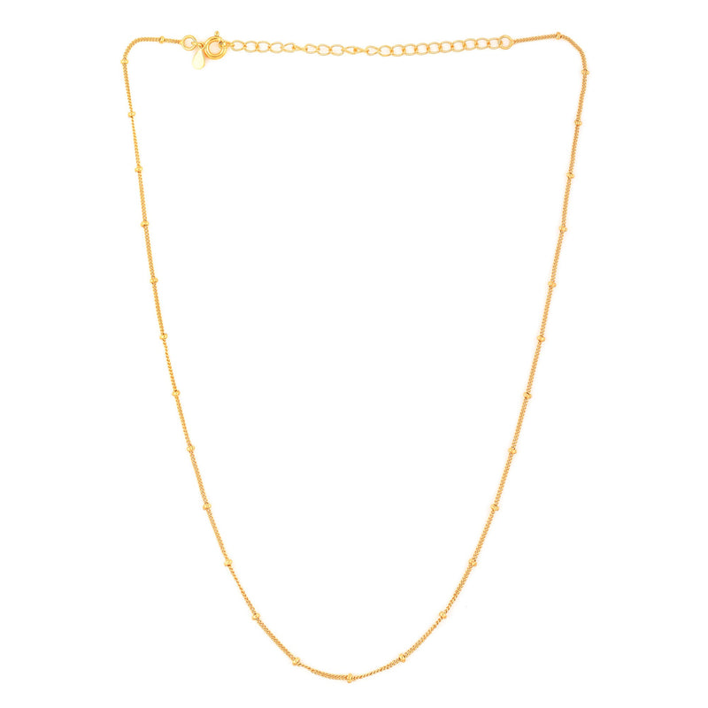 Love of Dots Short Necklace Gold