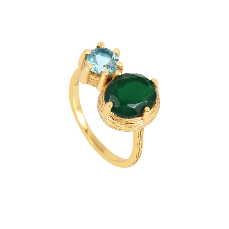 Kaleidoscope Multi Stone Ring