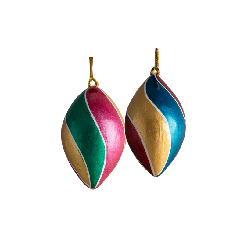 Rainbow Swirl Spindles (Set of 2)