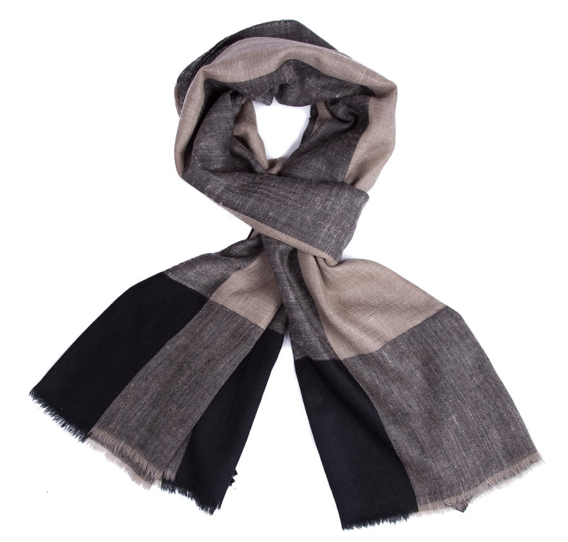 Yarn Dyed - Natural Colour Blocks