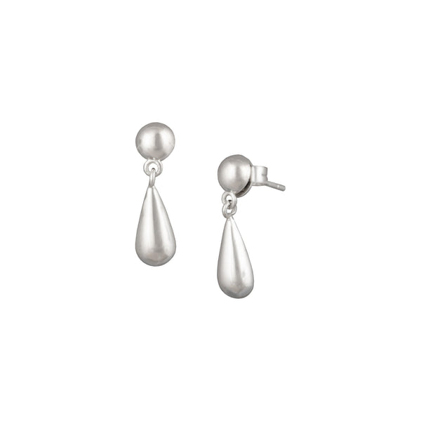 Round Tear Drop Earrings