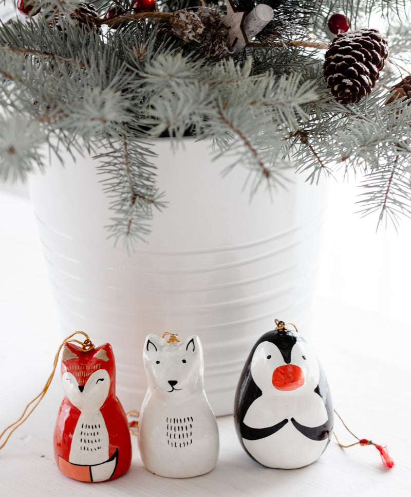 XMAS Figurines Tall - Fox