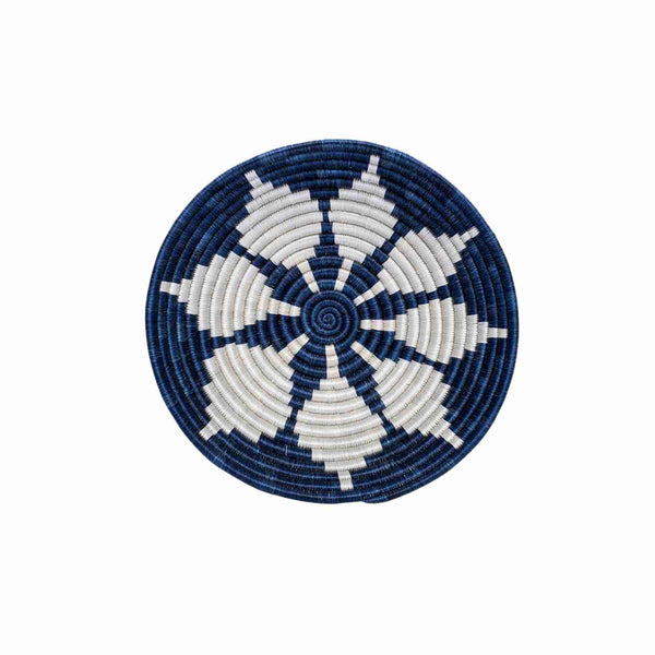 Medium 25cm Blue Night Round Basket for Fruits and More