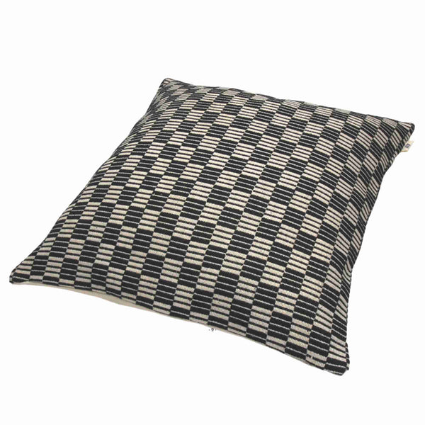 Woven Monochrome Cushion - Carre Raye