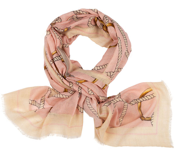 Cashmere Scarf - Printed Stoles- Ropes